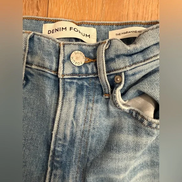 Denim Forum • Marianne High Rise Flare Jeans - Picture 8 of 8